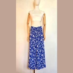 ZARA Midi Spring/Summer Skirt with Flower Print